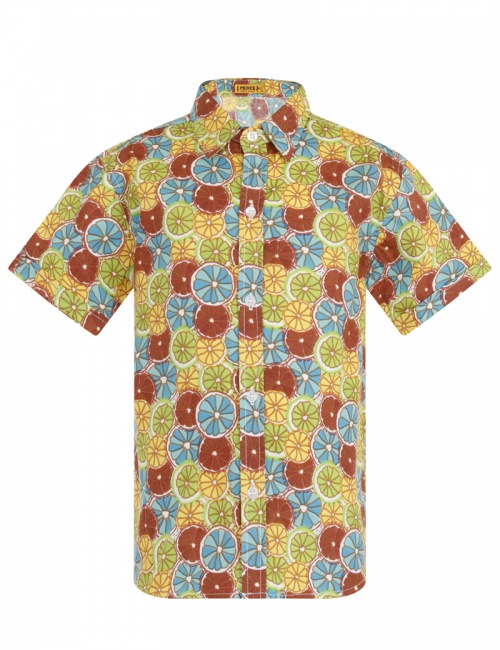 Citrus Cocktail Luxury Boys Shirt