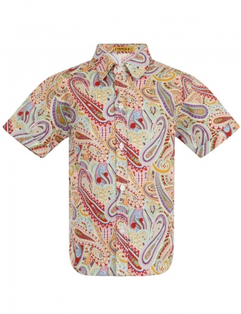 Perfect Paisley Luxury Boys Shirt by Princekids