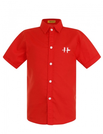 Red PK Classic Luxury Boys Shirt