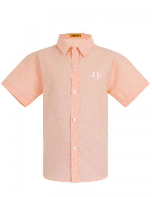 Orange PK Classic Luxury Boys Shirt